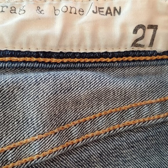 RAG AND BONE High Rise Skinny Jeans 27 EUC - Picture 5 of 7